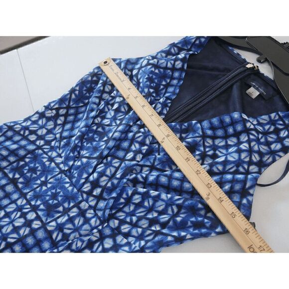 TOMMY HILFIGER Women's Island Tile Chiffon Maxi Dress Size 2 - Picture 11 of 12